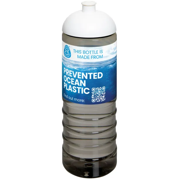 H2O Active® Eco Treble Sportska boca s kupolastim poklopcem, 750 ml - Unbranded Ugljen Bijela