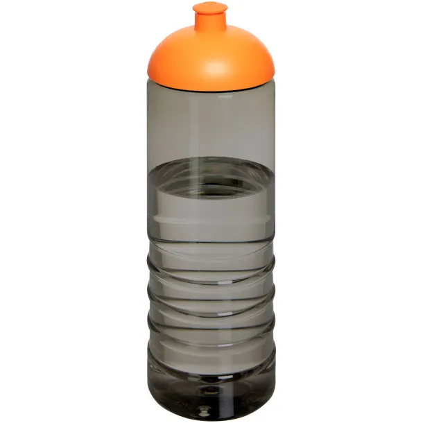 H2O Active® Eco Treble 750 ml dome lid sport bottle Charcoal Orange