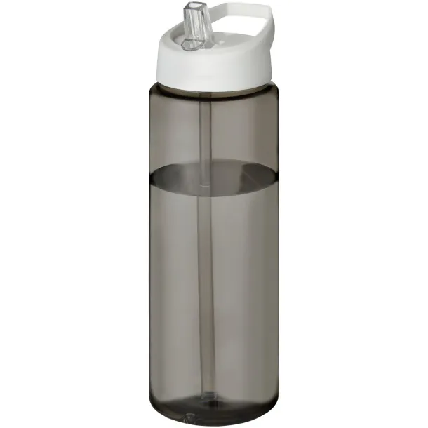 H2O Active® Eco Vibe 850 ml spout lid sport bottle Charcoal White