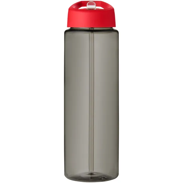 H2O Active® Eco Vibe 850 ml spout lid sport bottle Charcoal Red