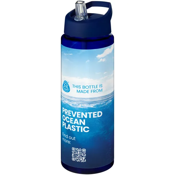 H2O Active® Eco Vibe 850 ml spout lid sport bottle Blue Blue