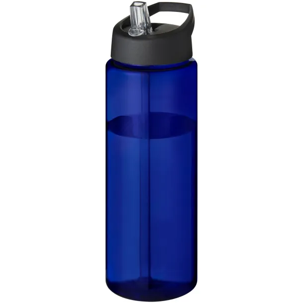 H2O Active® Eco Vibe 850 ml spout lid sport bottle Blue Solid black