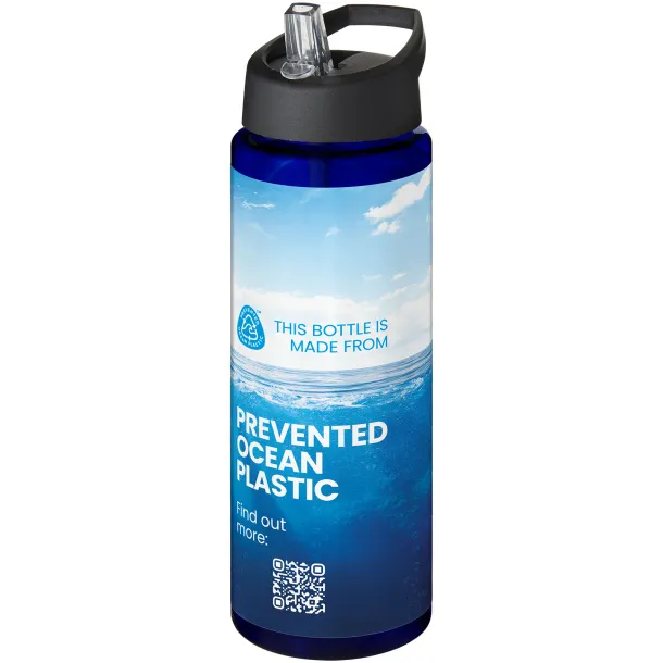 H2O Active® Eco Vibe 850 ml spout lid sport bottle Blue Crna