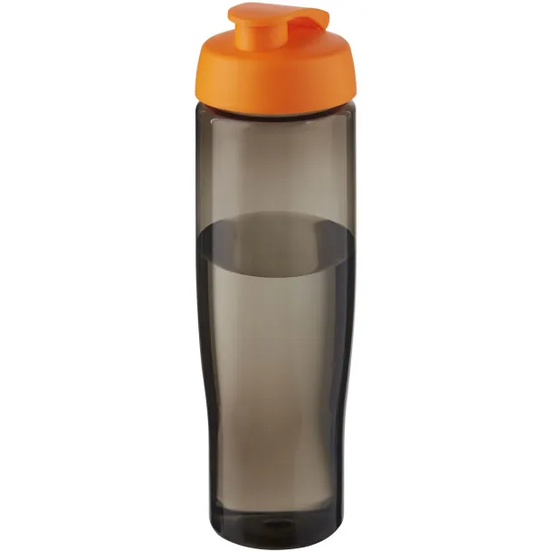 H2O Active® Eco Tempo 700 ml flip lid sport bottle Orange Charcoal