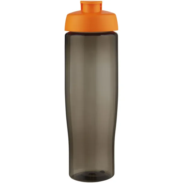 H2O Active® Eco Tempo 700 ml flip lid sport bottle Orange Charcoal