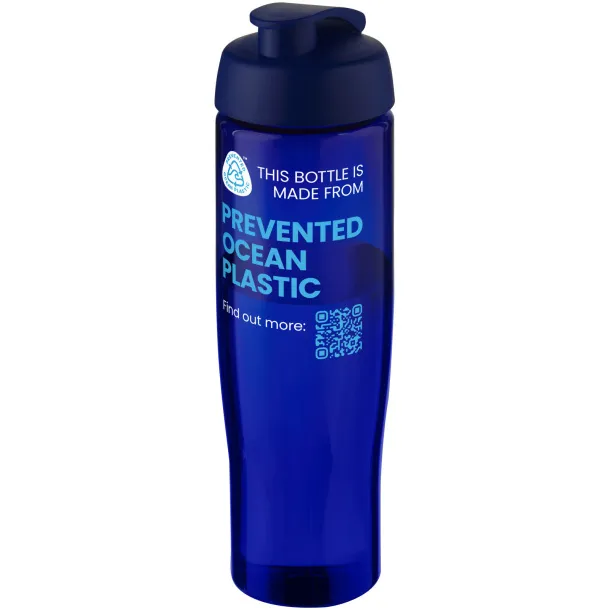 H2O Active® Eco Tempo 700 ml flip lid sport bottle Blue Blue