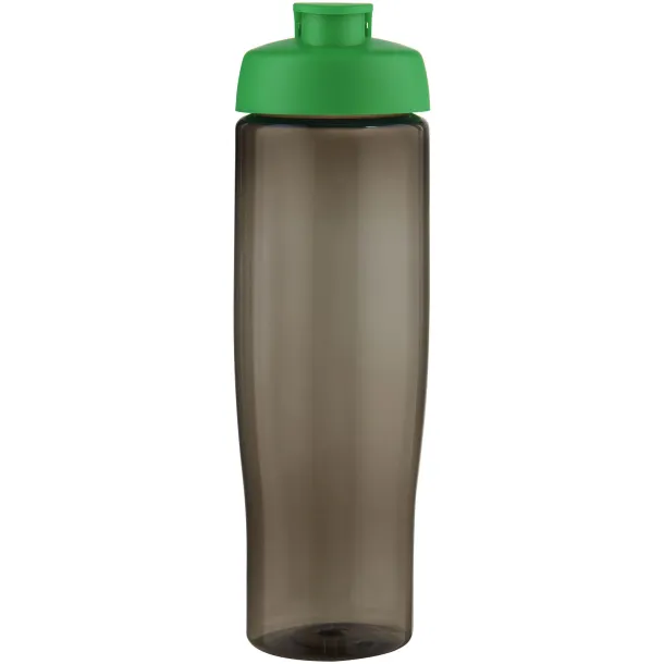 H2O Active® Eco Tempo 700 ml flip lid sport bottle Green Charcoal