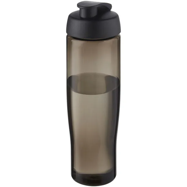 H2O Active® Eco Tempo 700 ml flip lid sport bottle Solid black Charcoal