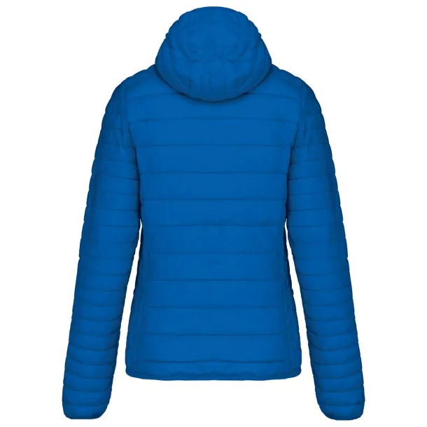  LADIES' LIGHTWEIGHT HOODED PADDED JACKET - Kariban Light Royal Blue