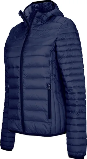  LADIES' LIGHTWEIGHT HOODED PADDED JACKET - Kariban Navy