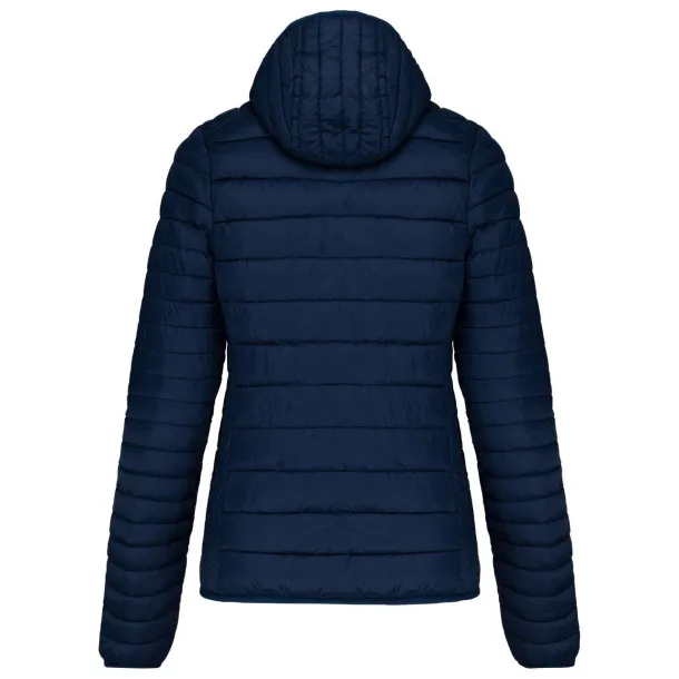  LADIES' LIGHTWEIGHT HOODED PADDED JACKET - Kariban Navy