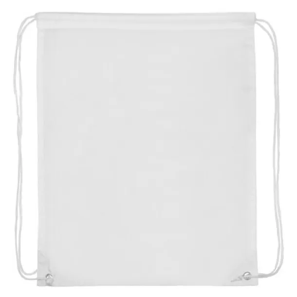  Drawstring bag white