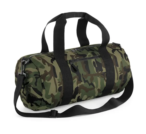  Camo Barrel Bag - Bagbase Jungle Camo