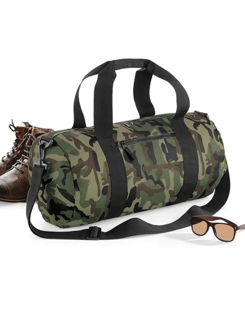  Camo Barrel Bag - Bagbase