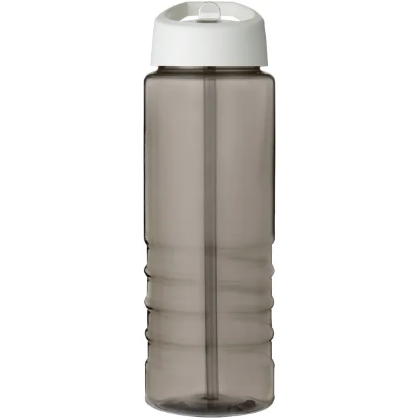 H2O Active® Eco Treble 750 ml spout lid sport bottle Charcoal White