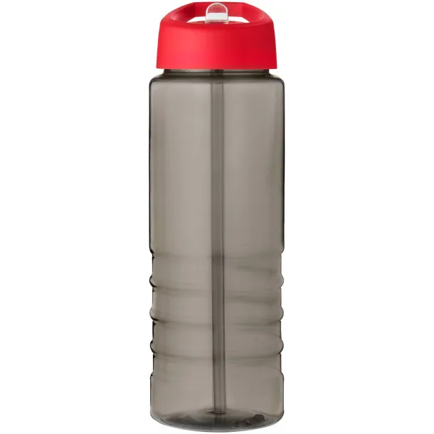 H2O Active® Eco Treble 750 ml spout lid sport bottle Charcoal Red