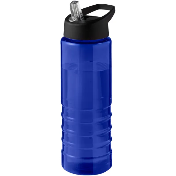 H2O Active® Eco Treble 750 ml spout lid sport bottle Blue Solid black