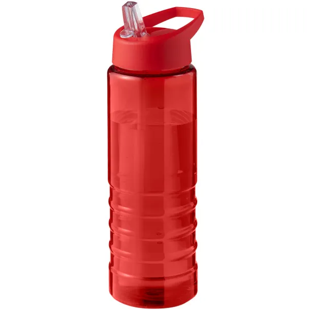 H2O Active® Eco Treble 750 ml spout lid sport bottle Red Red