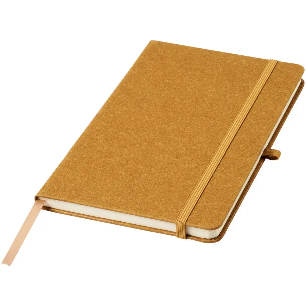 Atlana leather pieces notebook - Marksman Brown