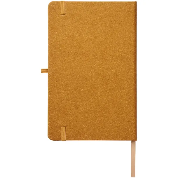 Atlana leather pieces notebook - Marksman Brown