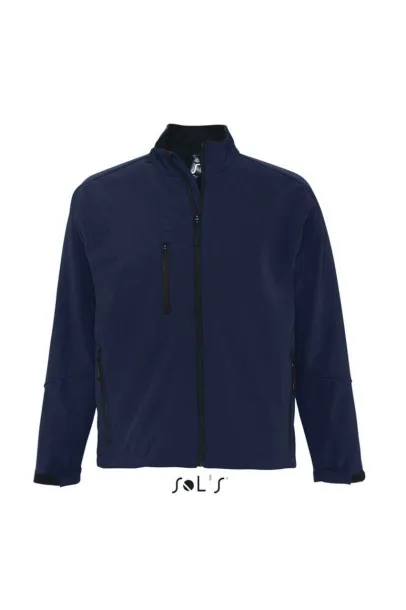  SOL'S RELAX - MEN'S SOFTSHELL ZIPPED JACKET - SOL'S Abyss Blue