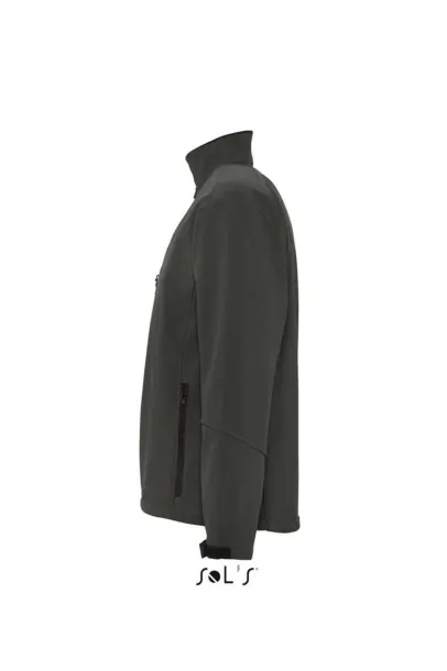  SOL'S RELAX - MEN'S SOFTSHELL ZIPPED JACKET - SOL'S Charcoal Grey