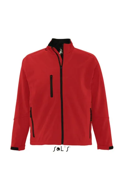  SOL'S RELAX - MEN'S SOFTSHELL ZIPPED JACKET - SOL'S Pepper Red