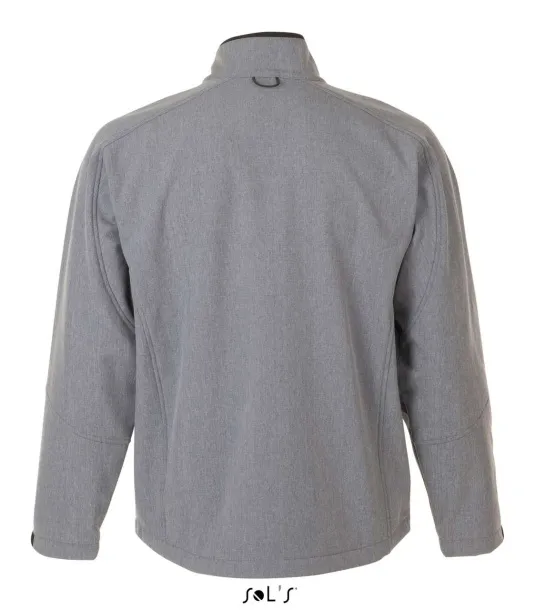  SOL'S RELAX - MEN'S SOFTSHELL ZIPPED JACKET - SOL'S Grey Melange