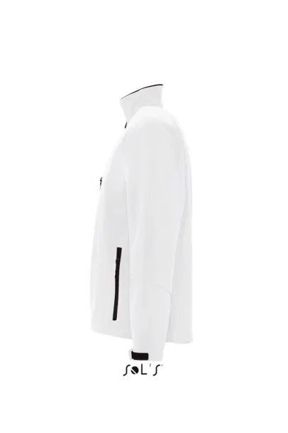  SOL'S RELAX - MEN'S SOFTSHELL ZIPPED JACKET - SOL'S White