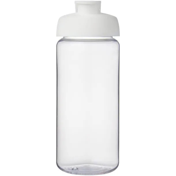 H2O Active® Octave Tritan™ 600 ml flip lid sport bottle - Unbranded White White