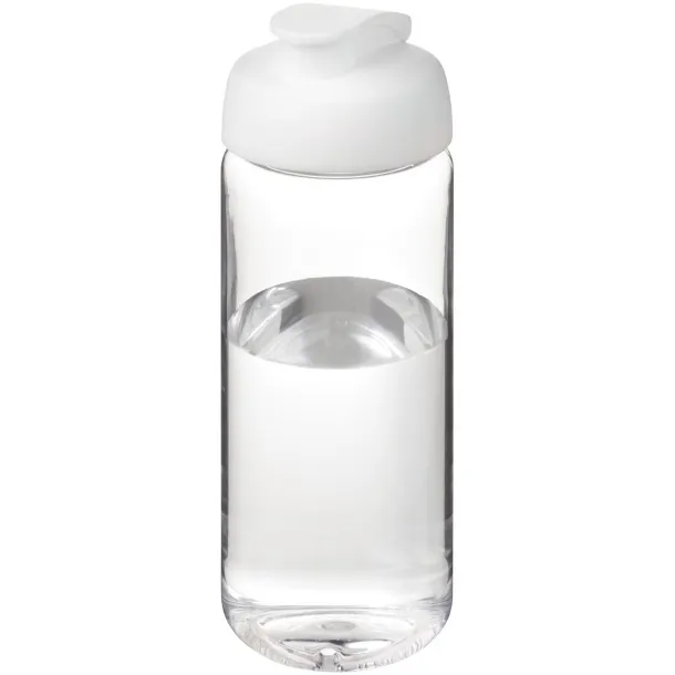 H2O Active® Octave Tritan™ 600 ml flip lid sport bottle - Unbranded White White