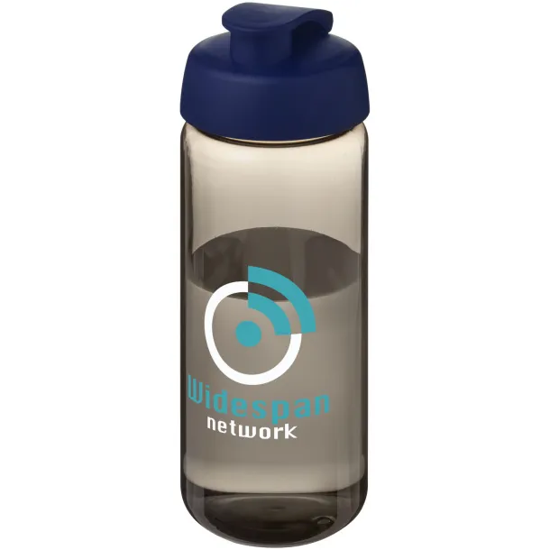 H2O Active® Octave Tritan™ 600 ml flip lid sport bottle Charcoal Blue