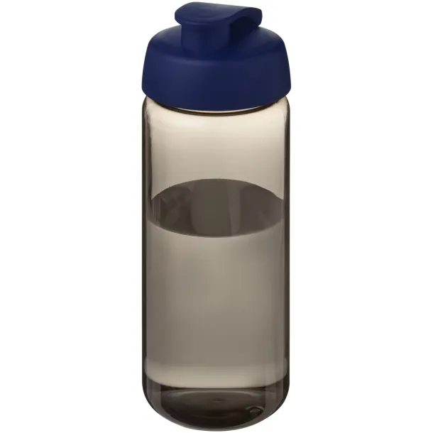 H2O Active® Octave Tritan™ 600 ml flip lid sport bottle Charcoal Blue