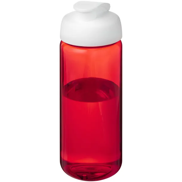 H2O Active® Octave Tritan™ 600 ml flip lid sport bottle Red White