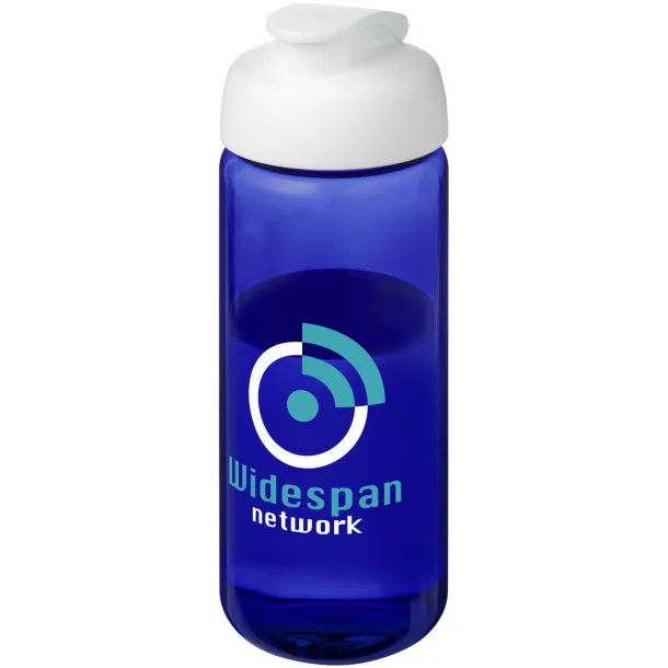 H2O Active® Octave Tritan™ 600 ml flip lid sport bottle Blue White