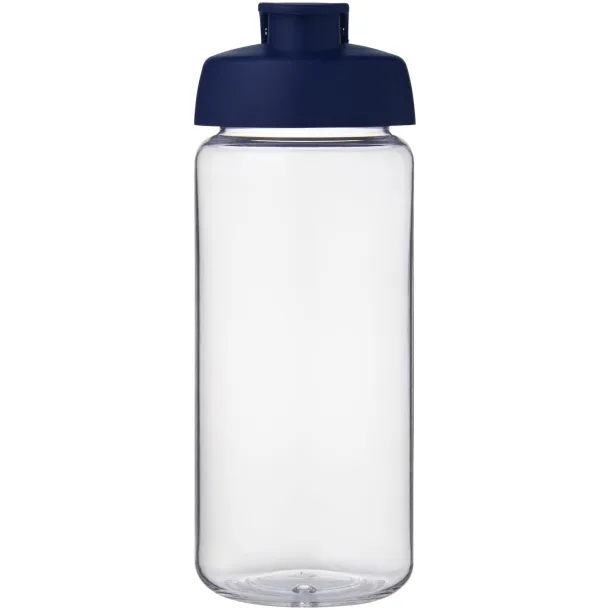 H2O Active® Octave Tritan™ 600 ml flip lid sport bottle - Unbranded White Blue