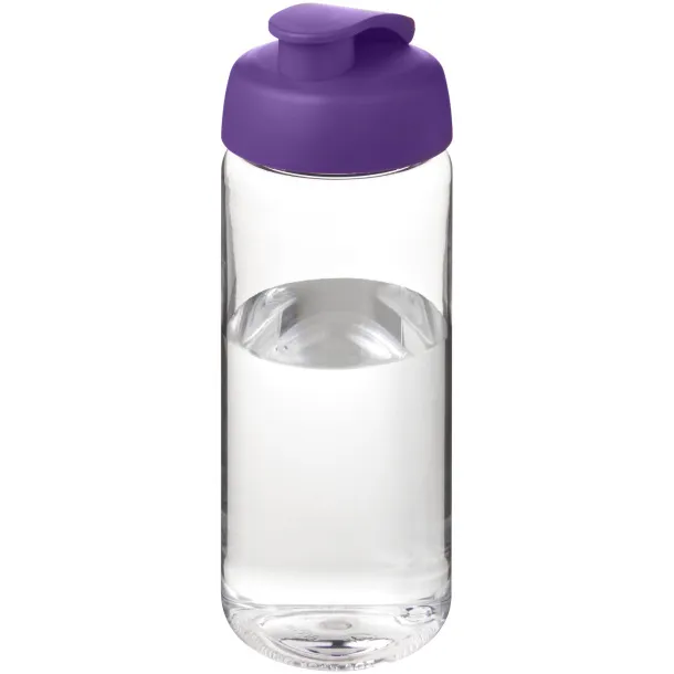 H2O Active® Octave Tritan™ 600 ml flip lid sport bottle - Unbranded White Purple