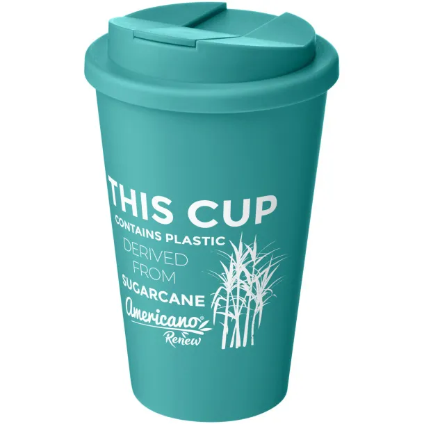 Americano®­­ Renew 350 ml insulated tumbler with spill-proof lid - Unbranded Reef blue