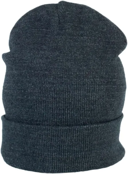  BEANIE WITH TURN-UP - K-UP Off Navy