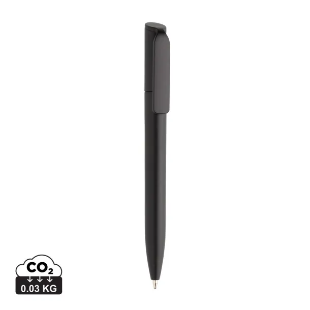  Pocketpal GRS certified recycled ABS mini pen - XD Collection Black 