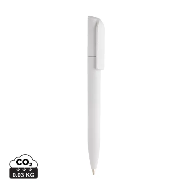  Pocketpal GRS certified recycled ABS mini pen - XD Collection White 