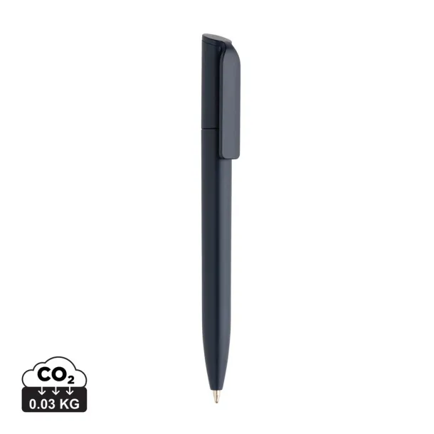  Pocketpal mala kemijska olovka od GRS certificirane reciklirane plastike - XD Collection navy 