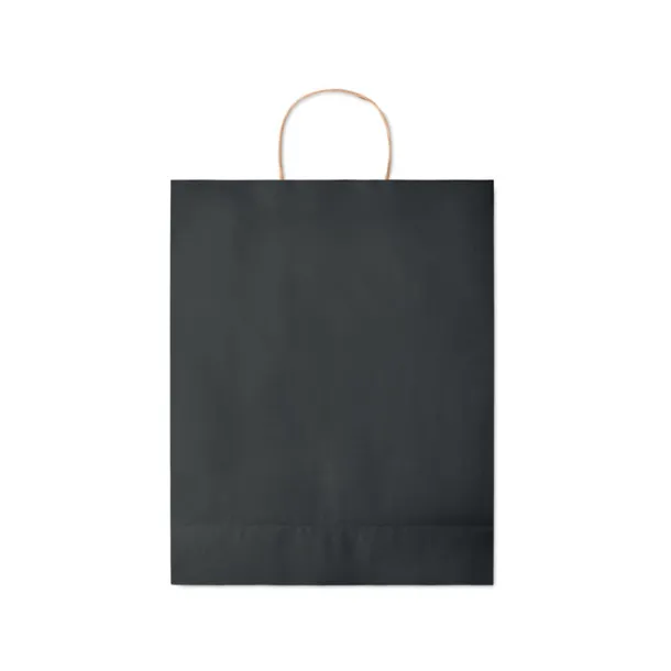 PAPER TONE L Large Gift paper bag 90 gr/m² Black