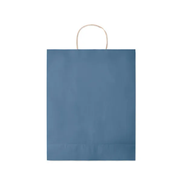 PAPER TONE L Large Gift paper bag 90 gr/m² Blue