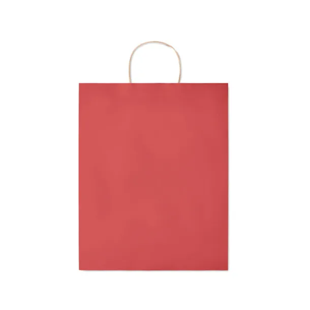 PAPER TONE L Large Gift paper bag 90 gr/m² Red