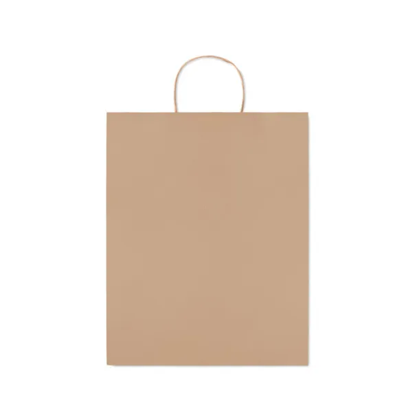 PAPER TONE L Large Gift paper bag 90 gr/m² Beige