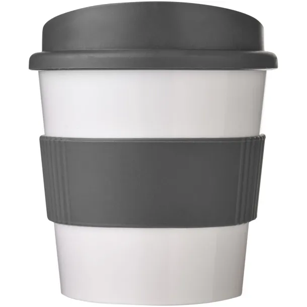 Americano® primo 250 ml tumbler with grip - Unbranded White Grey