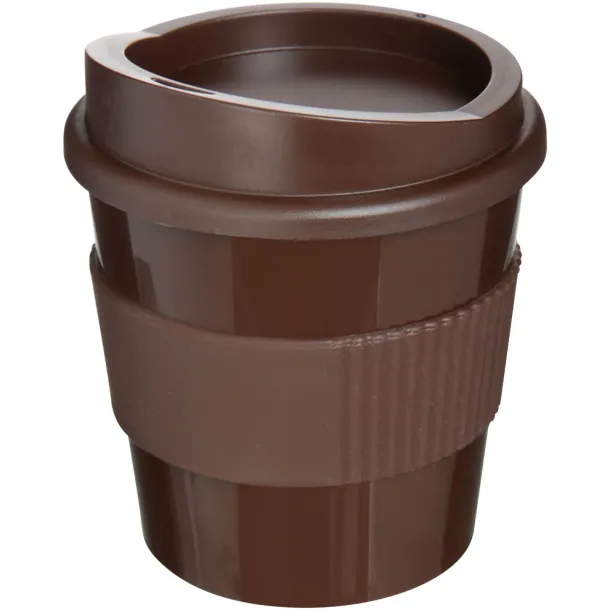 Americano® primo 250 ml tumbler with grip - Unbranded Brown