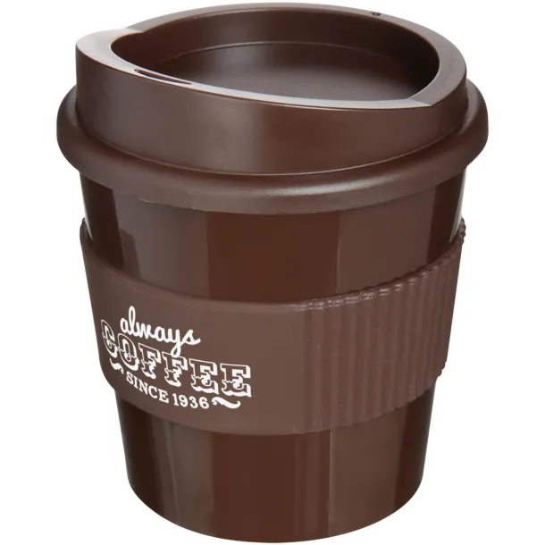 Americano® primo 250 ml tumbler with grip - Unbranded Brown