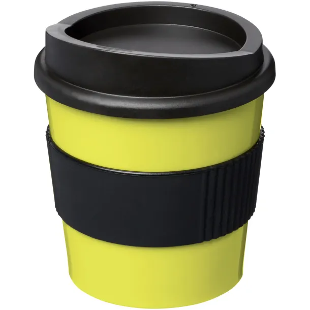 Americano® primo 250 ml tumbler with grip - Unbranded Lime Solid black